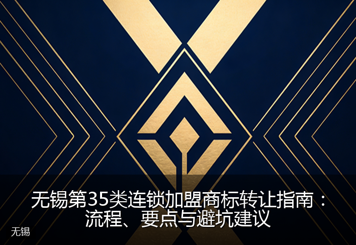 无锡第35类连锁加盟商标转让指南：流程、要点与避坑建议